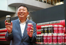 Asahi Beer Launches “Nighttime Carbonated Water” — A New Kind of Non-Alcoholic Beverage Targeting the “Non-Drinkers” Tetsuya Takahashi at the opening event of the pop-up bar (September 17)
