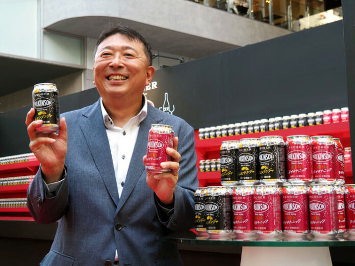 Tetsuya Takahashi at the opening event of the pop-up bar (September 17)