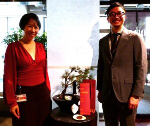 From left Tomoyo Kosaka UCC Japan Ryuji Ikoma Clear Inc From left: Tomoyo Kosaka, UCC Japan; Ryuji Ikoma, Clear Inc.