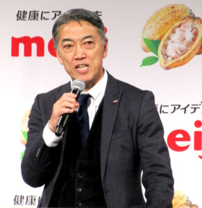 Hidekazu Hagiwara, Executive Officer and Head of the Global Cacao Business Division at Meiji