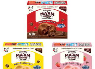 Fujiya Vietnam Completes Baked Confectionery Factory, Begins Production of “Country Ma’am” Packaging of “Country Ma’am” produced at the baked confectionery manufacturing factory in Tay Ninh Province, Vietnam