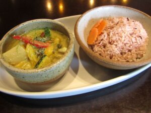 “Almond Milk Green Curry”