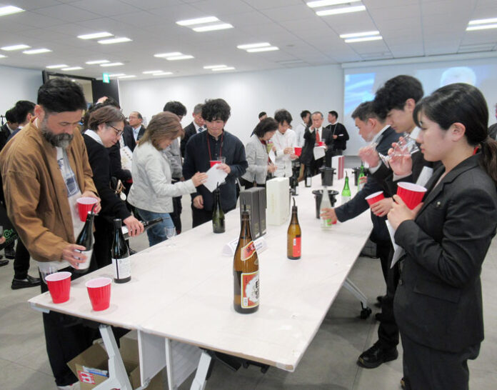 At the tasting event At the tasting event