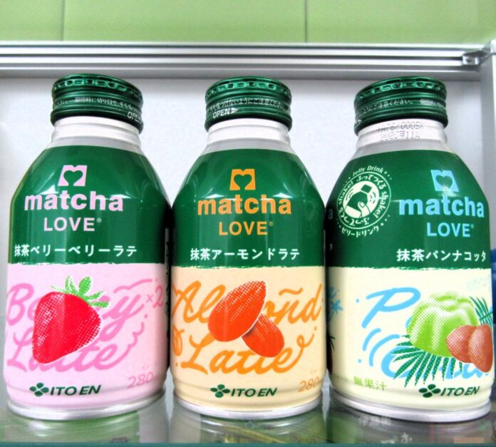 “matcha LOVE” bottled-can products “matcha LOVE” bottled-can products