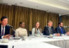 U.S. Dairy Export Council Eager to Expand Supply to Japan to Meet Demand for Cheese and Dairy Proteins From left: Hisao Fukuda, Japan Representative; Allison Thomas, Executive Vice President; Becky Nyman, Chair; Mike Marley, Vice Chair; and Luke Waring.